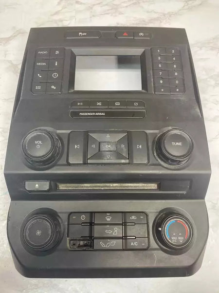 2018 FORD F150 RADIO AM FM PANEL DE CONTROL MONTADO EN EL TABLERO CONJUNTO OEM JL3T18E243BKH