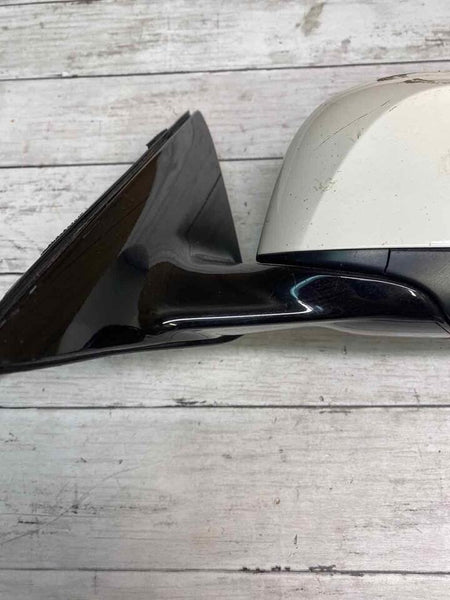 DOOR MIRROR INFINITI Q50 14 21 LEFT WHITE INSIDE COVER BROKEN MUST SEE 96302HH0A