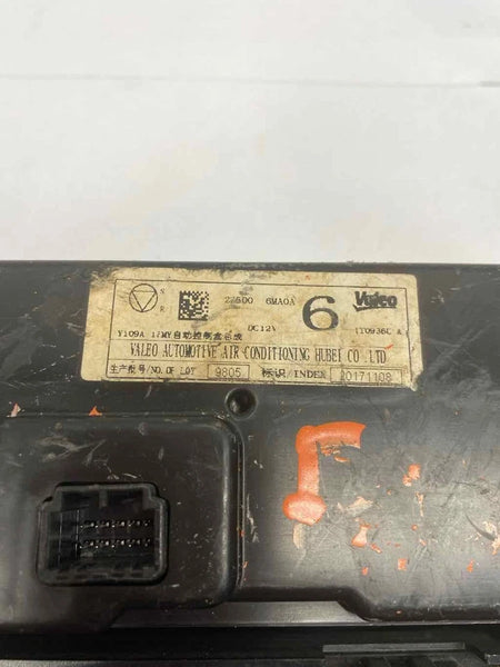 2017 TO 2022 NISSAN ROGUE SPORT CLIMATE CONTROL HVAC PANEL W/DUAL OEM 275006MA0A