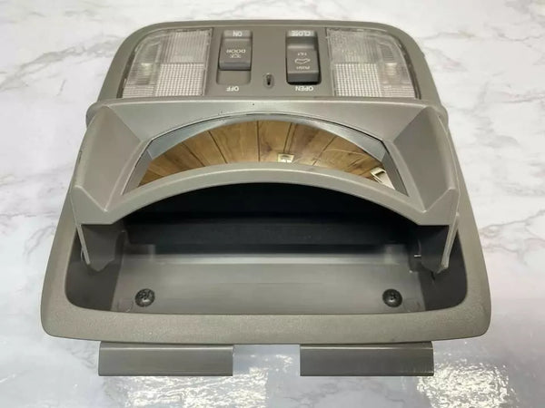 17 18 19 20 21 22 HONDA CRV OVERHEAD CONSOLE ROOF DOOM LIGHT GRAY ASSY OEM 83250T1GG01ZC