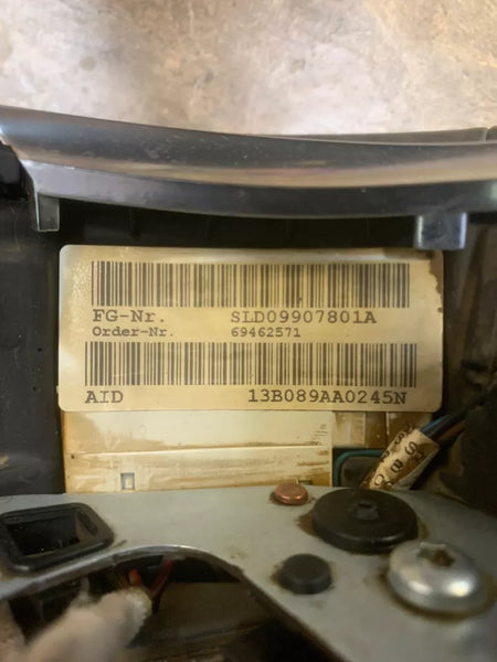 14 15 16 17 18 19 BMW 650I CONJUNTO DE VOLANTE DE CUERO NEGRO OEM 32307851231