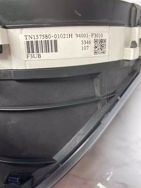 17 18 HYUNDAI ELANTRA TABLERO DE INSTRUMENTOS VELOCÍMETRO SEDÁN MERCADO ESTADOUNIDENSE 94001F3010