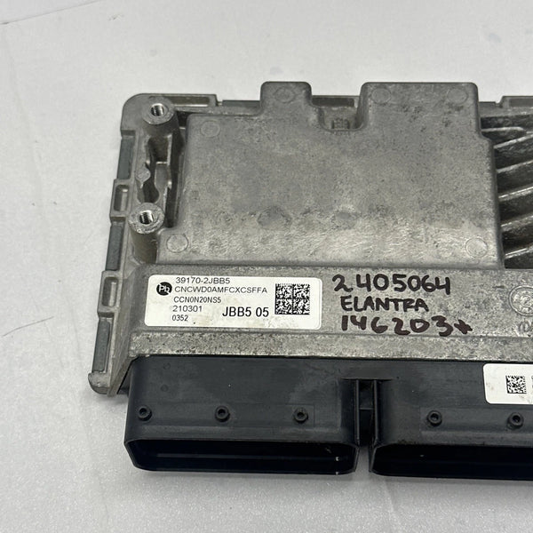 2021 2022 HYUNDAI ELANTRA ENGINE CONTROL UNIT 2.0L MODULE US ASSY OEM 391712JBB5