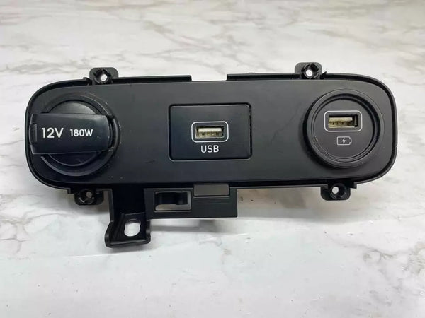 2022 HYUNDAI SONATA CENTER CONSOLE USB PORT CHARGER POWER 12V OUTLET 84605L1CD0NVC