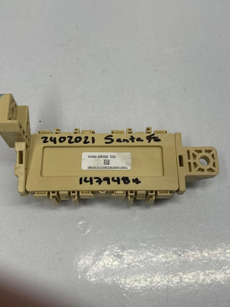 2018 HYUNDAI SANTA FE JUNCTION BOX FUSE RELAY BLOCK BOX ASSEMBLY OEM 919402W520