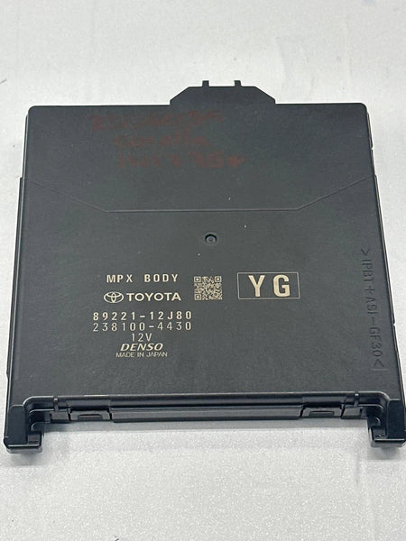 2020 TO 2023 TOYOTA COROLLA NETWORK GATEWAY CONTROL MODULE SEDAN HYBRID OEM 8922112J80