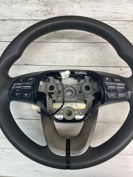 Volante Hyundai Elantra 2019 2020 sem couro preto construído nos eua 56110F3030SSH