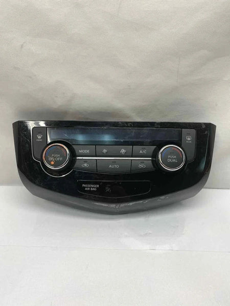2017 TO 2022 NISSAN ROGUE SPORT CLIMATE CONTROL HVAC PANEL W/DUAL OEM 275006MA0A