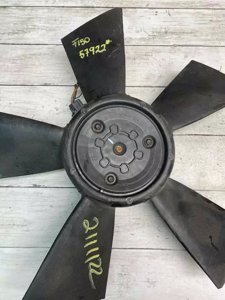 Ford F150 electric cooling motor 17 to 20 2.7lL turbo with blades OEM 3137234119
