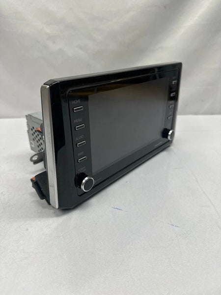 2021 TOYOTA COROLLA RADIO AM FM DISPLAY & RECEIVER SEDAN ASSEMBLY OEM 8614012610