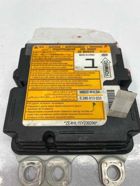 2016 INFINITI Q50 OCCUPANT DETECTION PASSENGER DETECTION CONTROL OEM 988204HL0A