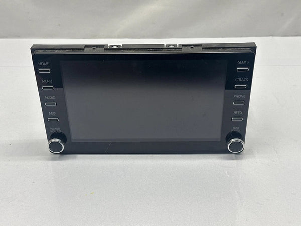2020 TOYOTA COROLLA RADIO AM FM DISPLAY & RECEIVER ASSY OEM 8614012350 SEDAN