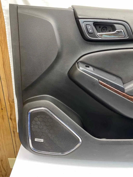 2015 TO 2020 GMC YUKON DOOR PANEL TRIM FRONT RIGHT SIDE ASSY OEM 84104171 BLACK