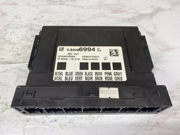 2014 TO 2016 BUICK LACROSSE BODY CONTROL BCM MODULE UNIT ASSEMBLY OEM 13596994