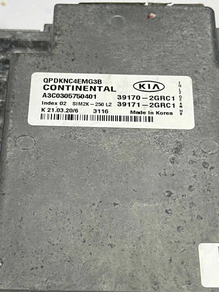2019 CHEVY SILVERADO 1500 ENGINE COTROL UNIT ECM ECU CLASSIC ASSY OEM 391712GRC1