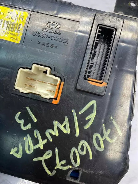 2011 12 13 HYUNDAI ELANTRA CONTROL DE CLIMATIZACIÓN HVAC PANEL DE AIRE ACONDICIONADO SEDÁN MANUAL OEM 972503X152