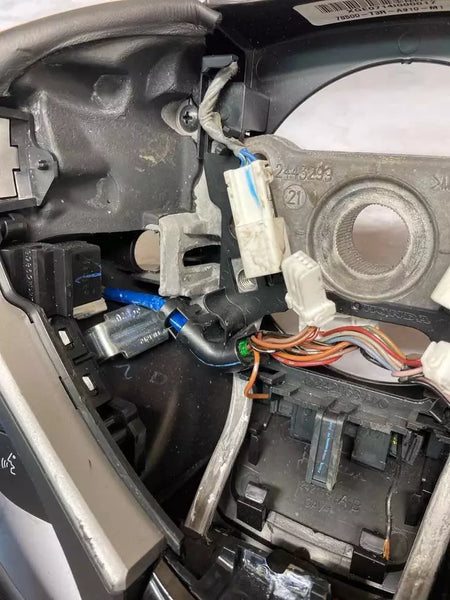 19 20 21 22 VOLANTE ACURA ILX NEGRO CON COSTURAS ROJAS DE CUERO ASPEC OEM 78501TX6A81ZE