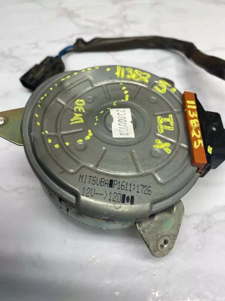 16 17 18 19 20 21 22 ACURA ILX SOLO MOTOR DEL CONDENSADOR DE ENFRIAMIENTO ELÉCTRICO OEM 38616R4HA01 TIENE UNA ABOLLADURA