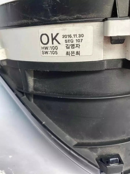 17 18 HYUNDAI ELANTRA TABLERO DE INSTRUMENTOS VELOCÍMETRO SEDÁN MERCADO ESTADOUNIDENSE 94001F3010