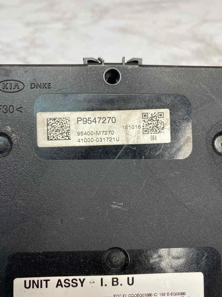 2019 2020 KIA FORTE BODY CONTROL MODULE BCM CONTROL UNIT ASSY OEM 2195400M7270