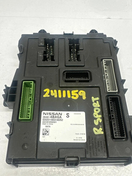 2017 2018 NISSAN ROGUE SPORT BODY CONTROL BCM MODULE UNIT ASSY OEM 284B14BA6A