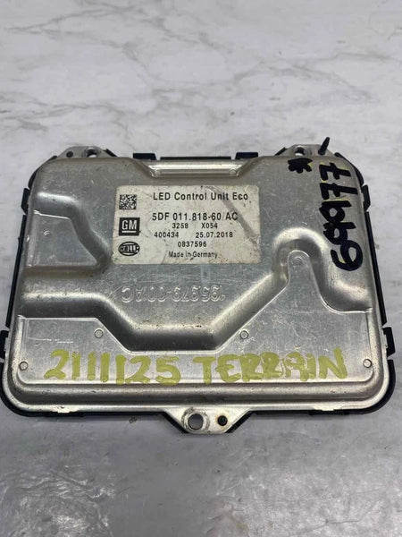 2019 GMC TERRAIN HEADLIGHT BALLAST CONTROL UNIT MODULE OEM ASSY 19597900AC