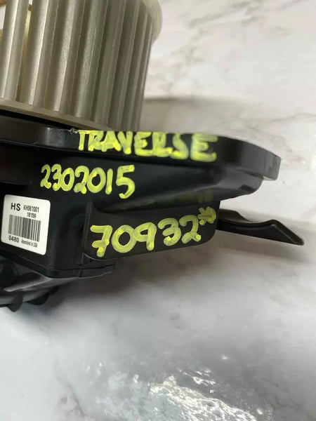 MOTOR DE VENTILADOR TRASERO PARA CHEVROLET TRAVERSE DE 13 A 23, MOTOR DE CA DEL CALEFACTOR HVAC, OEM 84879262