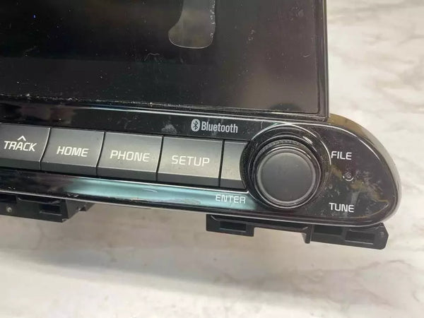 RECEPTOR DE RADIO AM FM CON PANTALLA KIA FORTE 19 20 21 SED US OEM 96160M7070WK VER FOTOS