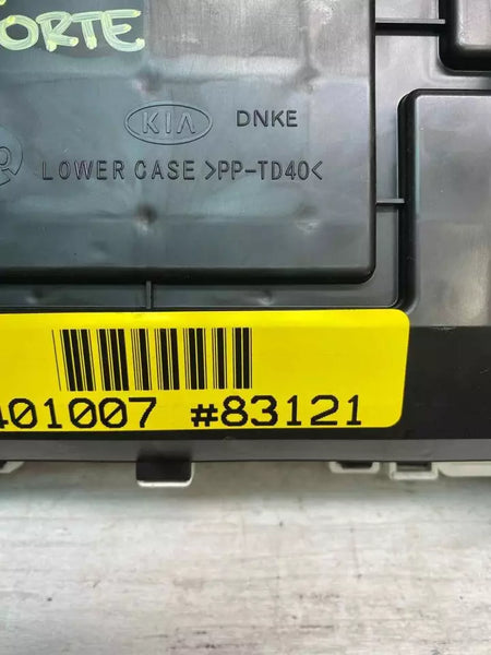 Velocímetro de grupo Kia Forte (modelos 19 a 21, mercado estadounidense), 3.5", 94011M7430, 68,000 millas, OEM