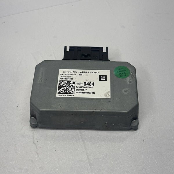 2018 TO 2021 CHEVROLET TRAVERSE POWER INVERTER CONTROL MODULE UNIT OEM 13510484