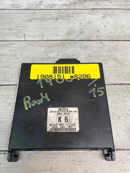 Toyota Rav-4 multi network control module 2014 to 2015 BCM unit OEM 8922142102