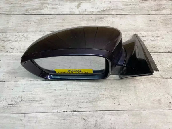 Hyundai Genesis door mirror 2009 to 2014 left side sedan blue OEM 876103MDD0