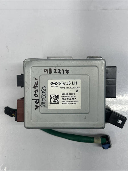19 20 HYUNDAI VELOSTER POWER STEERING COLUMN CONTROL MODULE ASSY OEM 56340J3000