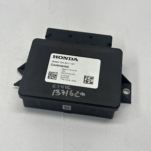 2022 TO 2024 HONDA CIVIC PARKING BRAKE CONTROL MODULE UNIT ASSY OEM 39490T20A01