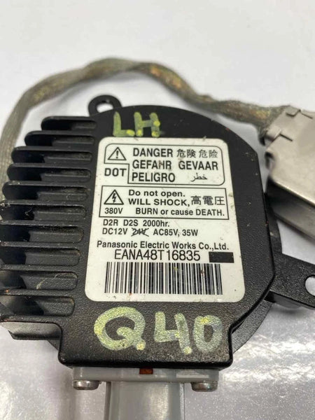 2015 INFINITI Q40 HEADLIGHT BALLAST LEFT SIDE HEADLAMP BALLAST OEM EANB00E