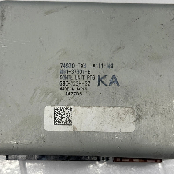 2016 TO 2018 ACURA RDX POWER TAILGATE CONTROL MODULE UNIT ASSY OEM 74970TXA111