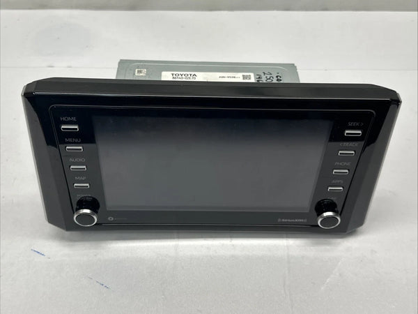 2021 TOYOTA COROLLA RADIO AM FM DISPLAY SCREEN & RECEIVER SEDAN OEM 8614002E70