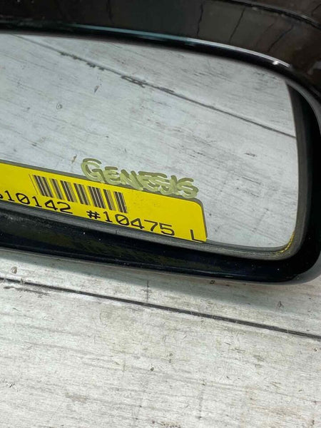 Hyundai Genesis door mirror 2009 to 2014 left side OEM black sedan 876103MDD0