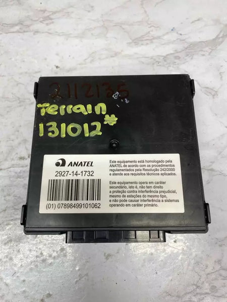 Módulo de control de bloqueo antirrobo para GMC Terrain 2018-2019 con llave, OEM 13510106