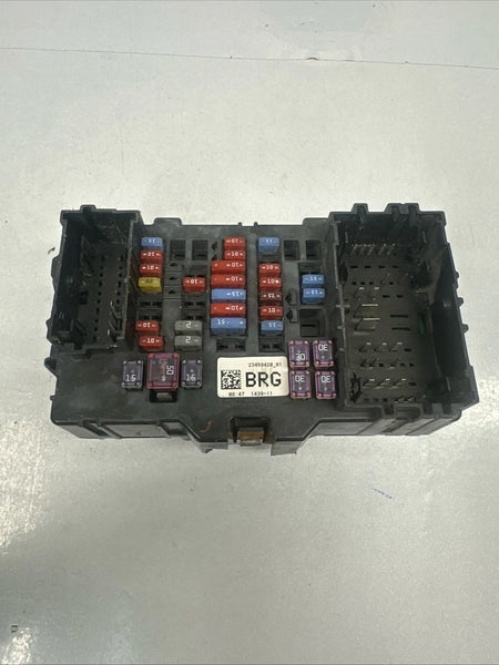 2019 CHEVROLET SILVERADO JUNCTION BOX CABIN FUSE BLOCK RELAY ASSY OEM 23459420