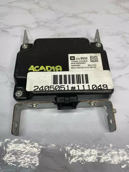 17 18 19 20 21 22 23 GMC ACADIA POWER INVERTER CONTROL UNIT AC-DC CONTROLLER ASSY OEM 23439652