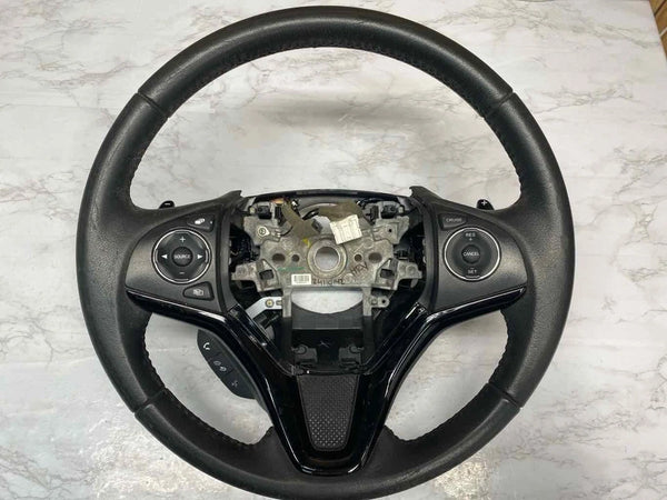 2016 TO 2022 HONDA HRV STEERING WHEEL BLACK LEATHER ASSEMBLY OEM 78501T5AN21ZA