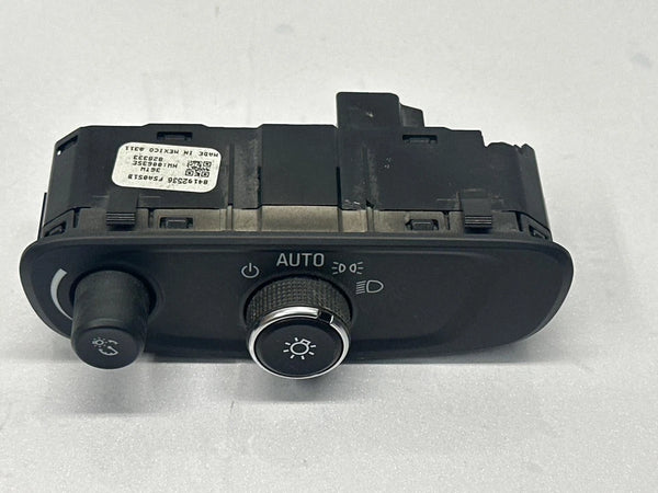2019 CHEVROLET EQUINOX DASH SWITCH HEADLIGHT CONTROL SWITCH ASSY OEM 84192536