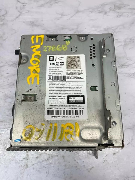 Radio Buick Encore 2013-2014 con receptor AM/FM, MP3, USB y OEM 23172122