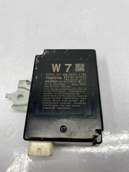 2020 TOYOTA COROLLA TIRE PRESSURE MONITOR SYSTEM TPMS MODULE UNIT OEM 897A002020