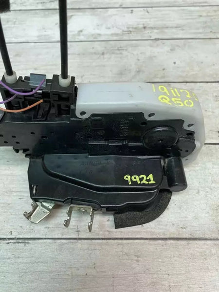 Infiniti Q50 door lock actuator 14 to 23 latch rear left assy OEM 825014GA0A