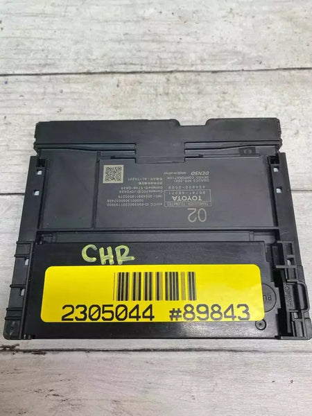 Toyota CHR telematics control module 2018 to 2022 communication unit 8674148071