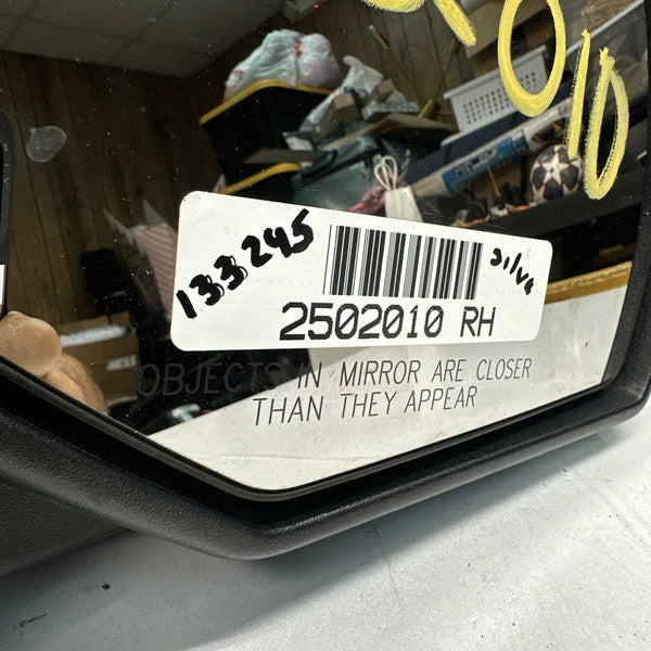 2014 TO 2019 CHEVY SILVERADO 1500 DOOR MIRROR RIGHT SIDE WA8624/50/GAZ WHITE 84342036