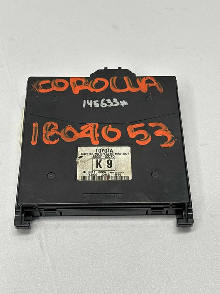2014 TOYOTA COROLLA MULTI NETWORK CONTROL BODY MODULE UNIT OEM ASSEMBLY 8922102370