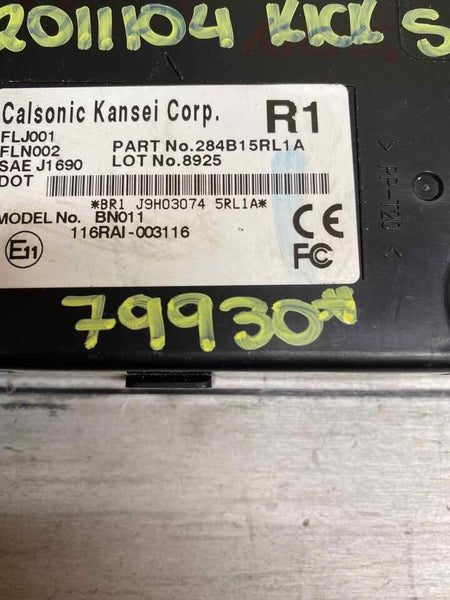 Nissan Kicks body control 18 19 bcm body control unit w/o remote OEM 284B15RL1A